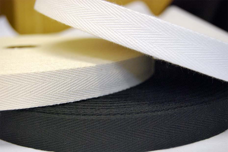 Cotton Webbing 1 Khaki | Harts Fabric