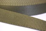 Polypropylene Webbing - Olive Green