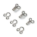 Prym Brass Hook and Eyes in nickel plated and black - William Gee UK Online