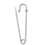 Prym Kilt Pins Silver Open - William Gee UK Online Haberdashery