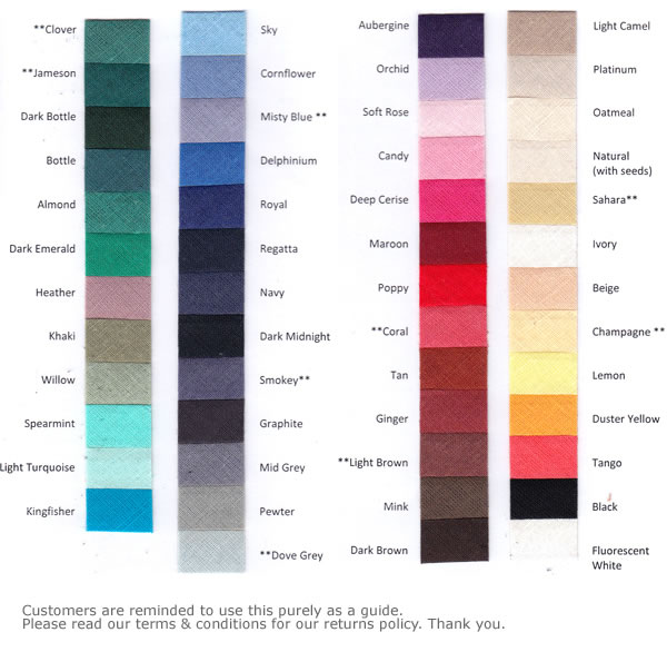 Browse Shade Cards and Colour Charts to find your perfect colourWilliam Gee