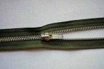 YKK MAO56 No. 5 Open Ended Metal Zip - Green