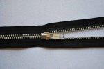 YKK RAO56 No. 5 Open Ended Metal Zip - Black