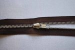 YKK RAO56 No. 5 Open Ended Metal Zip - Brown