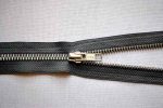 YKK RAO56 No. 5 Open Ended Metal Zip - Grey