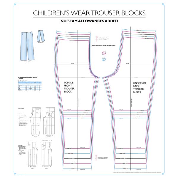 Children's Trouser Block, Shoben - Fast Delivery | William Gee UK