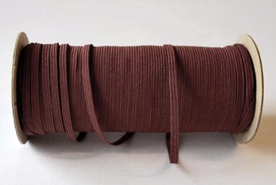 Flat Elastics 5mm - Wine