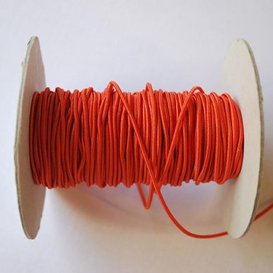 Round Elastic - 2mm - Orange