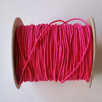 Round Elastic - 2mm - Pink