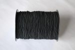 Round Elastic in Black - 1.5mm