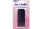 Hemline Bra Extender - Black - 28mm Double Hook