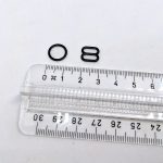 Bra Adjusters Black measurements - William Gee UK