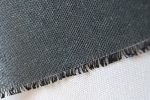 Buckram Material in Black by William Gee