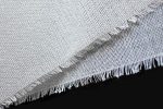 Buckram Material in White by William Gee