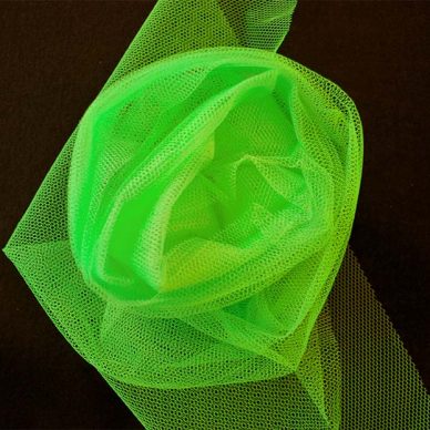 Nylon Dress Net - Fluorescent Green