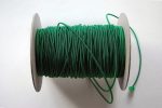 Round Elastic 3mm in Bottle Green colour - William Gee