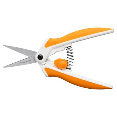 Fiskars MicroTip Sewing Scissors 15cm F1070029 open - William Gee UK