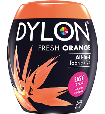Dylon Fabric Dye Machine Pods - Fresh Orange - William Gee