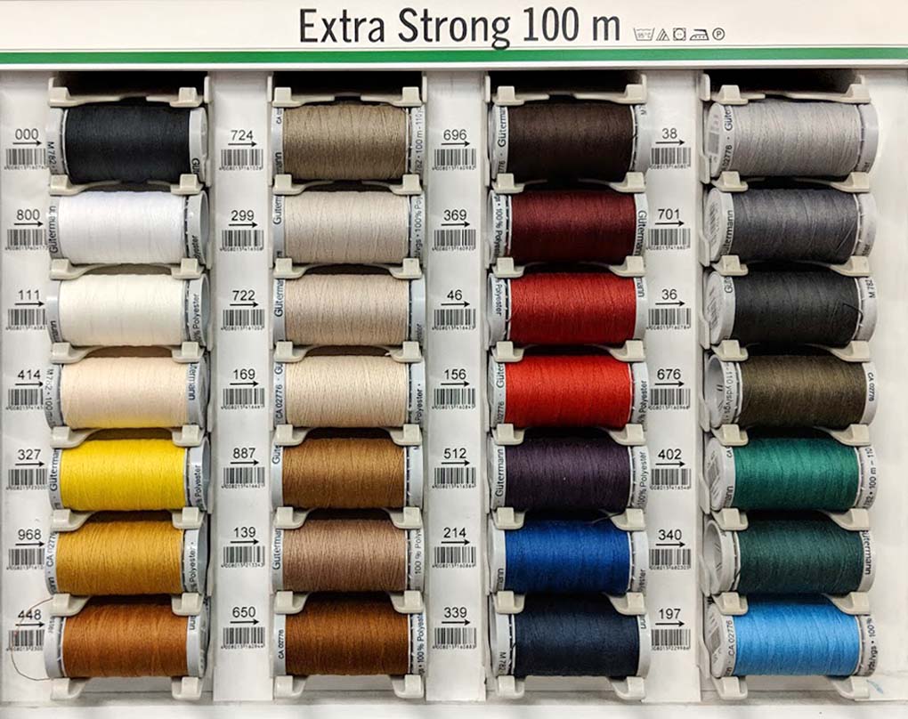 Extra Strong Gutermann Sewing Threads Fast Delivery William Gee UK