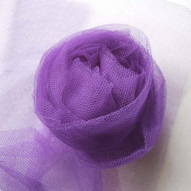 Nylon Dress Net in Purple - William Gee