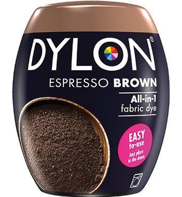 Dylon Fabric Dye Machine Pods - Espresso Brown - William Gee