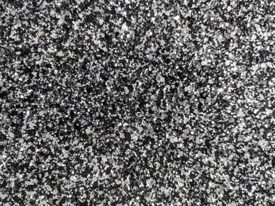 Glitter Fabric in Black/Silver GLJ43 - William Gee