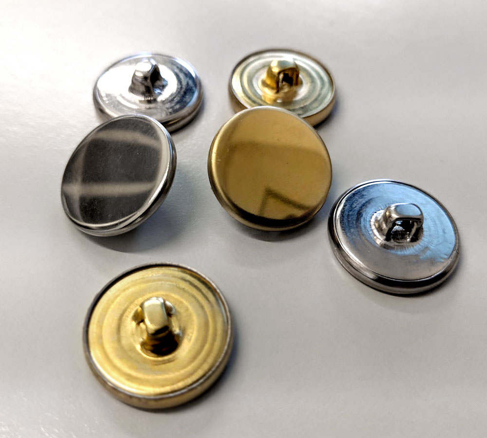Metal Blazer Buttons