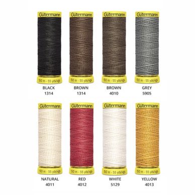Thread Skala 360/5000 M, 100% Polyester, Gutermann, Colors In