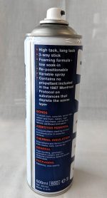 Sprad Adhesive Spray Front - William Gee UK