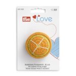 Prym Pin Cushion and Fixing Weight Orange 610330 Packaging - William Gee UK