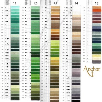 Anchor Embroidery Thread, Colours - Fast Delivery | William Gee UK