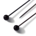 Prym Glass Headed Pins Black 029182 - William Gee