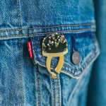 Pin Cushion Pin on denim - William Gee UK