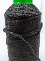 Soft Fuzzy Elastic in Black 2mm - William Gee Online