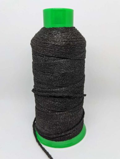 Soft Fuzzy Elastic in Black 2mm - William Gee UK