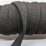 Plush Elastic Black 19mm - William Gee Online