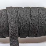 Plush Elastic Black 19mm - William Gee UK