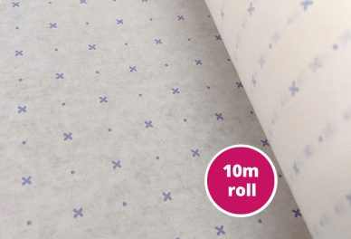 Spot and Cross Pattern Paper 10m Roll - William Gee UK