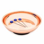 Hemline Magnetic Pin Dish Rose Gold - William Gee UK