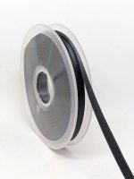 Satin Ribbon Very Dark Grey 6mm - William Gee UK