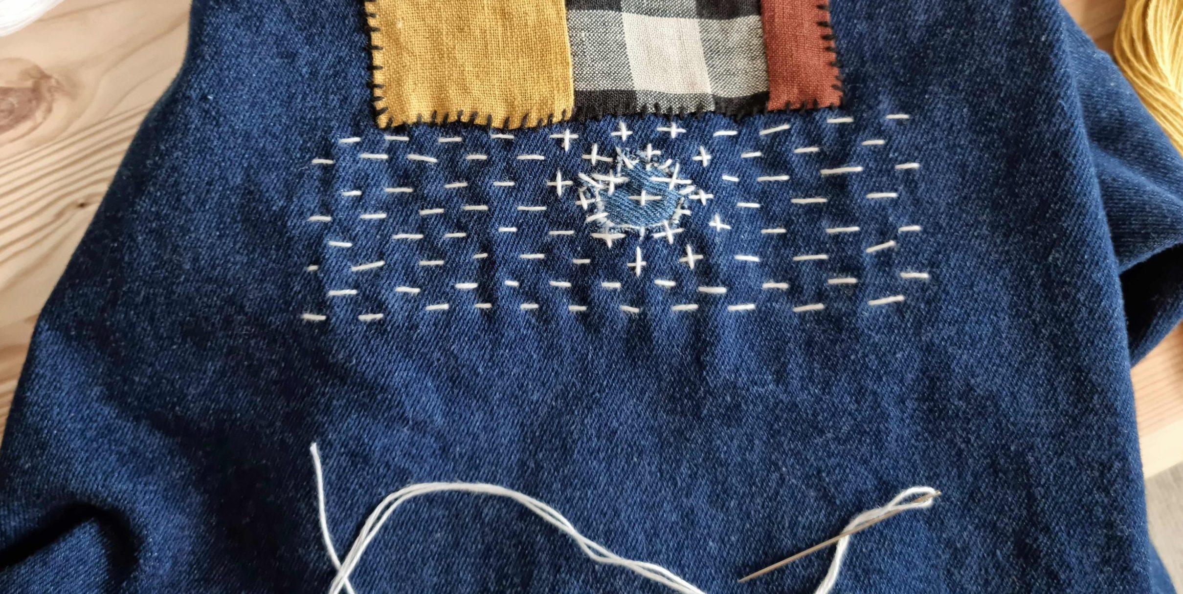 Any ideas how to make this prettier? : r/Visiblemending