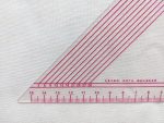 Graders Triangle Ruler 30cm Flexible Plastic T045 Left - William Gee UK