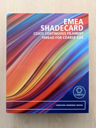 Coats Nylbond Shade Card - William Gee UK