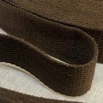 Cotton Webbing 30mm Brown - William Gee Uk