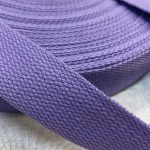 Cotton Webbing 30mm Lavender - William Gee Uk