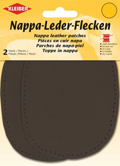 Kleiber Nappa Leather Patch Brown - William Gee UK