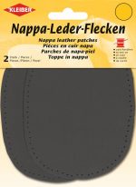 Kleiber Nappa Leather Patch Dark Grey - William Gee UK