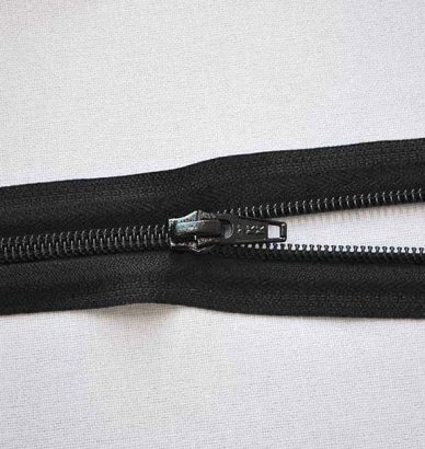 YKK CNFC56 Black 13cm Zips- WIlliam Gee UK