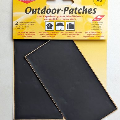 Kleiber Adhesive Outdoor Patches in Black - William Gee UK