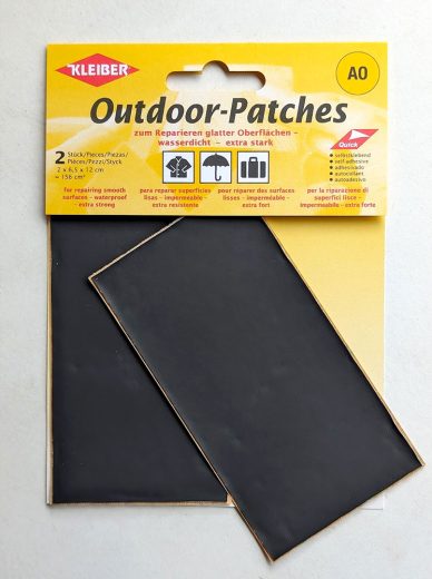 Kleiber Adhesive Outdoor Patches in Black - William Gee UK